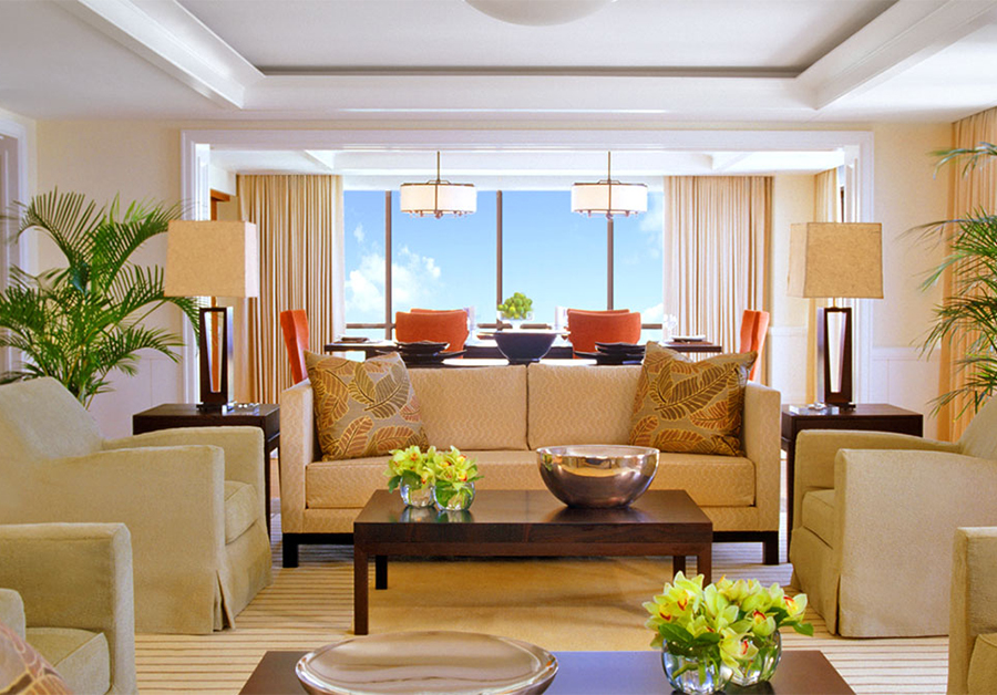 Sophisticated Ritz Carlton residence interiors